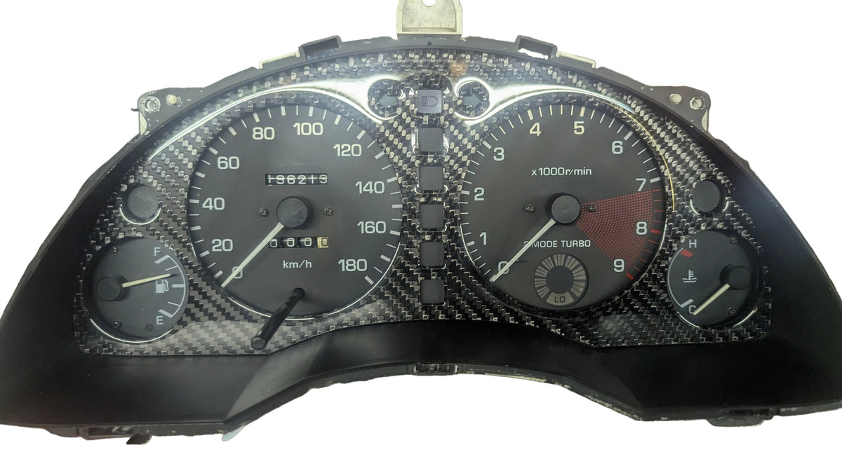 GT turbo MK1 Gloss Domed Carbon fiber Trim