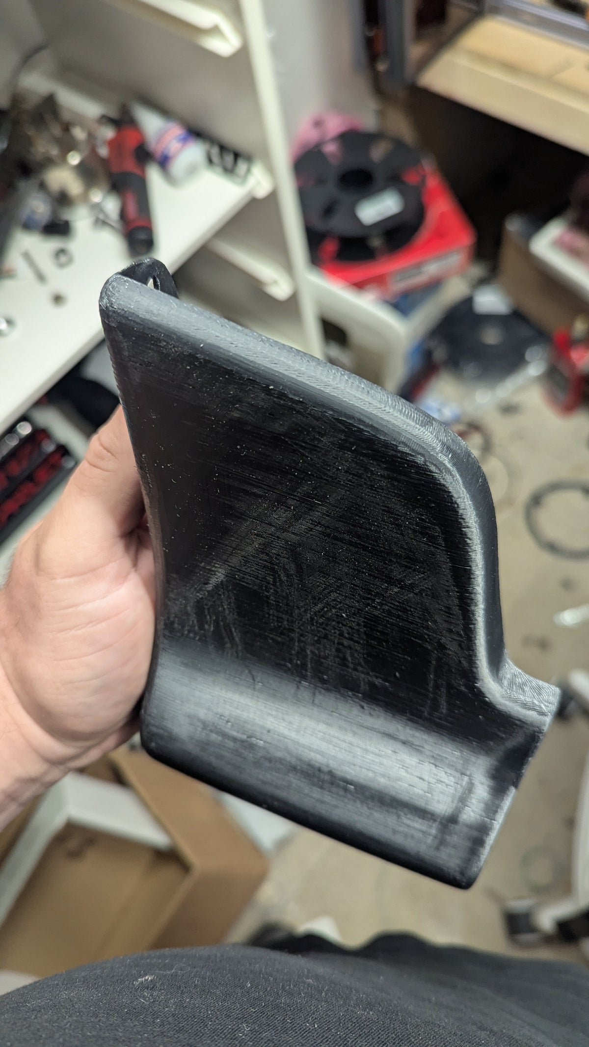 3D FDM EP91 Passenger side End cap ASA plastic