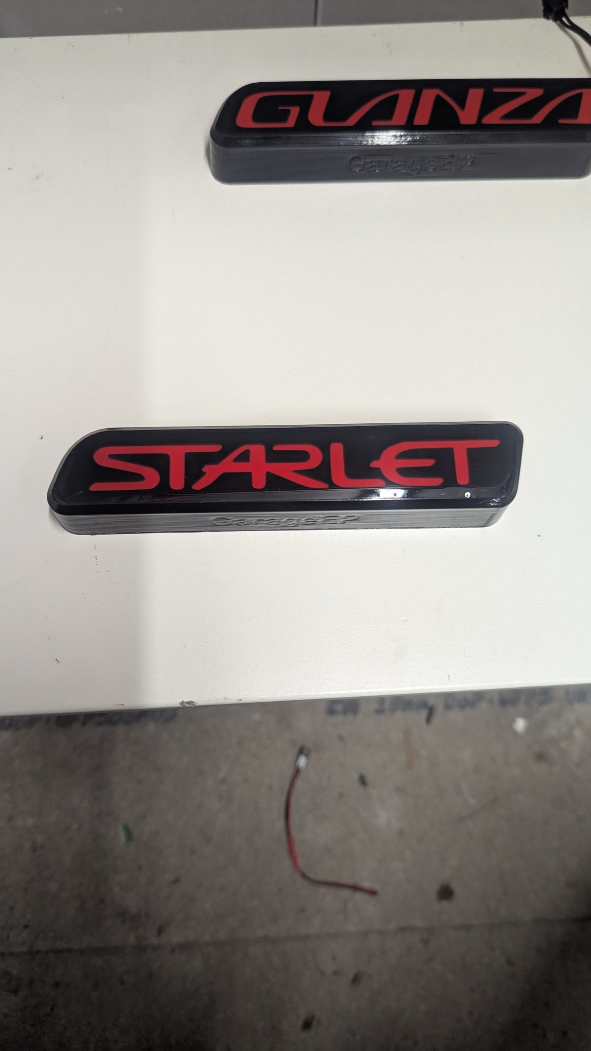 Pre-Facelift RED Starlet Badge