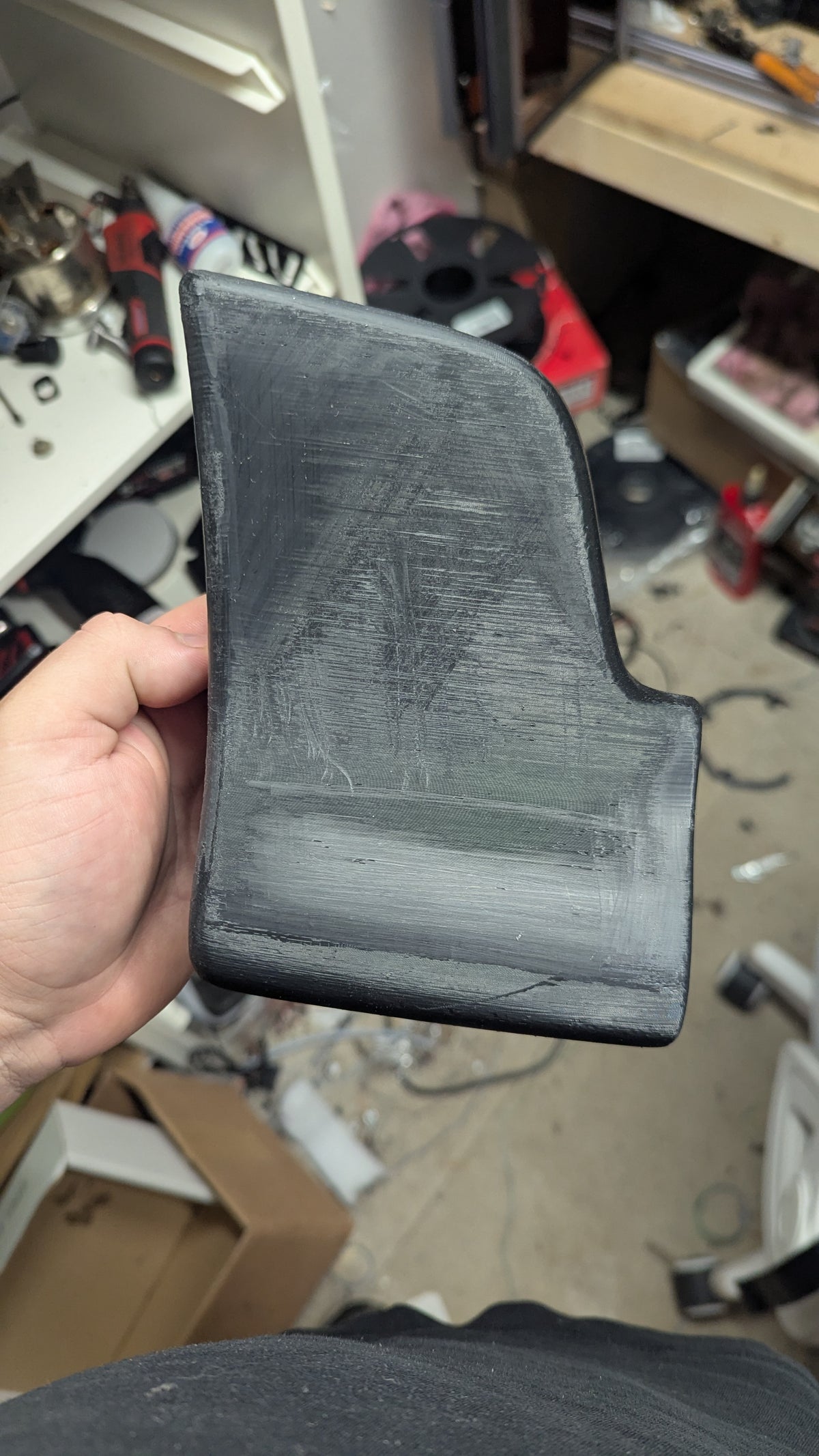3D FDM EP91 Passenger side End cap ASA plastic