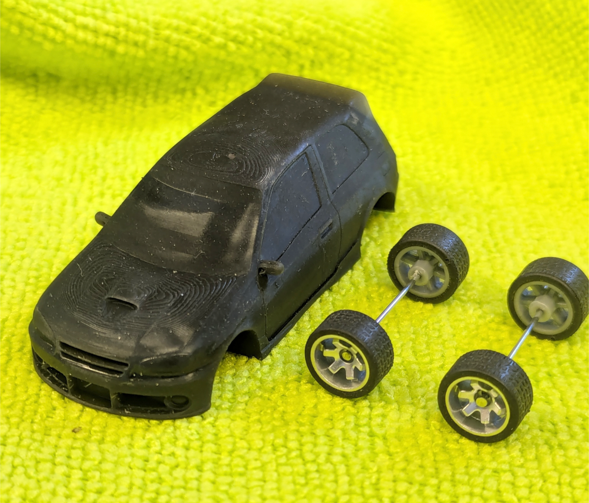 1/64 Model EP91 Pre-Facelift 1996 Design BLACK