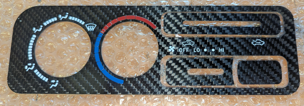 EP91 Semi Gloss Carbon fiber Heater Covers
