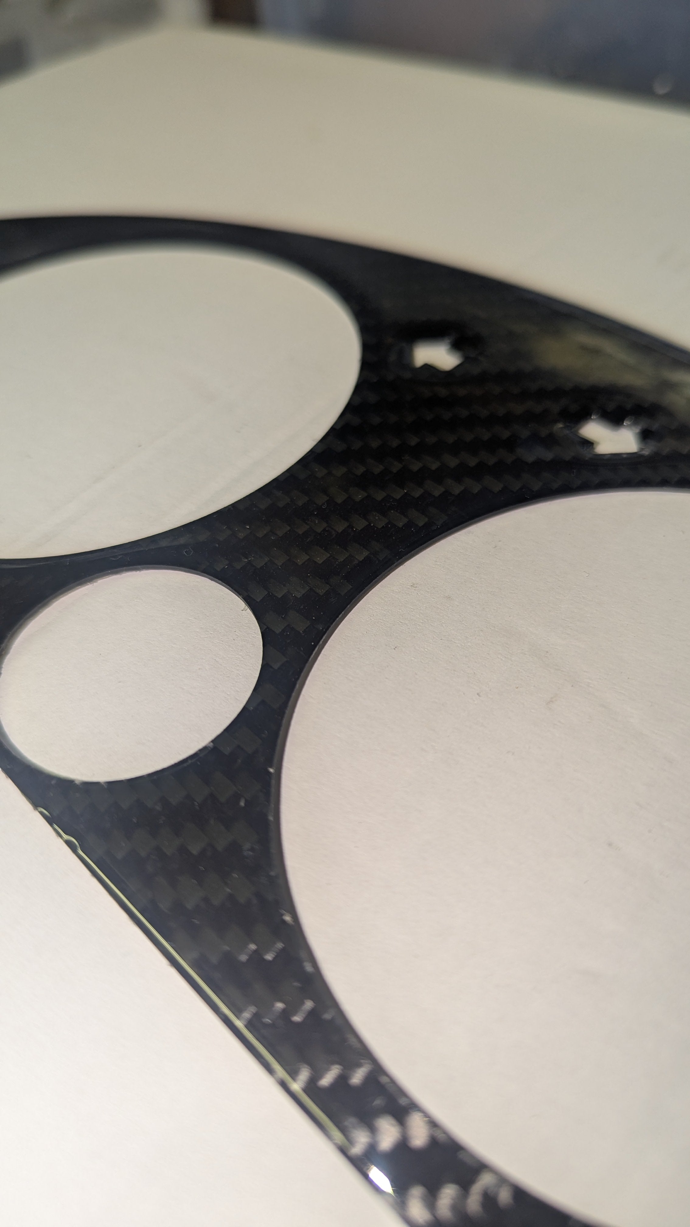 EP82 MK2 & MK3 Semi Gloss Carbon Clock trims